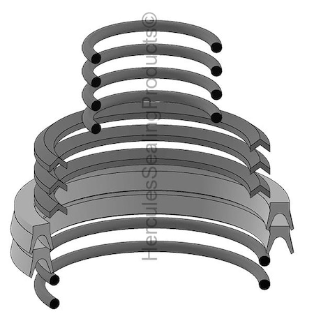 Vickers - After Market Parts Hydraulic Cylinder Repair Kit- SK-N-V-5-0.625X2.000 6332U-007